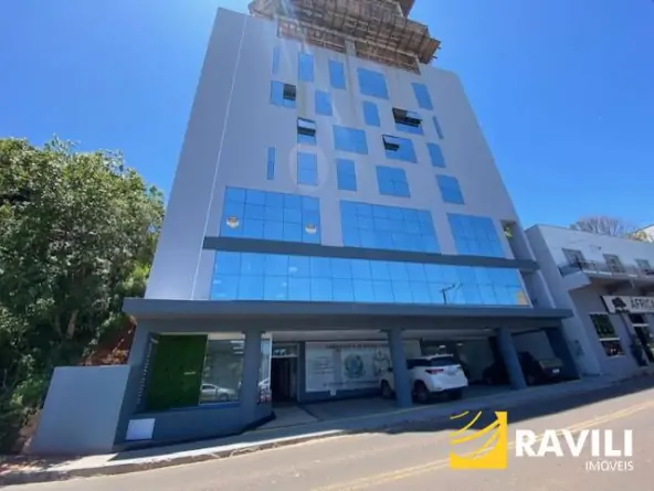 Sala Comercial Térrea no Ed. Evolution em Herval d'Oeste!