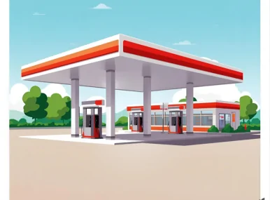 Posto de Combustível à venda no Meio Oeste